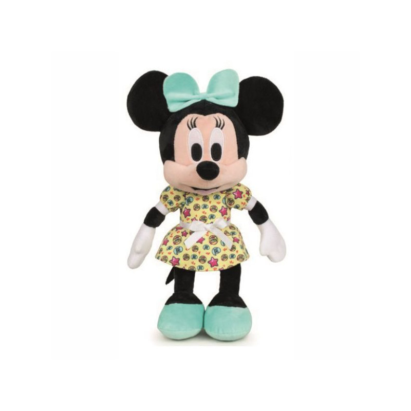 Minnie Mouse con vestido Amarillo de 30cm: ¡Elegancia Disney en Peluche ...