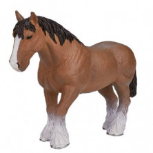 imagen 1 de caballo percherón clydesdale 15cm