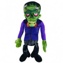 PELUCHE FUNNY FREAKS FRANKENSTEIN MORADO 40 CM