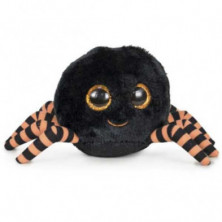 Imagen peluche araña glitter eyes negra 15 cm.