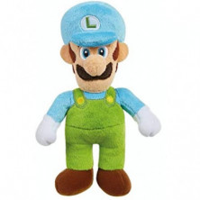 PELUCHE DE ICE LUIGI DE 35 CM DE SUPER MARIO BROS.