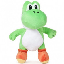 PELUCHE DE YOSHI DE 20 CM DE SUPER MARIO BROS.