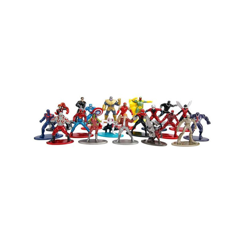 Imagen set 20 figuras marvel 4cm