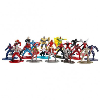 Imagen set 20 figuras marvel 4cm