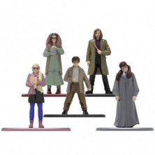 SET DE 5 FIGURAS HARRY POTTER DE 4CM