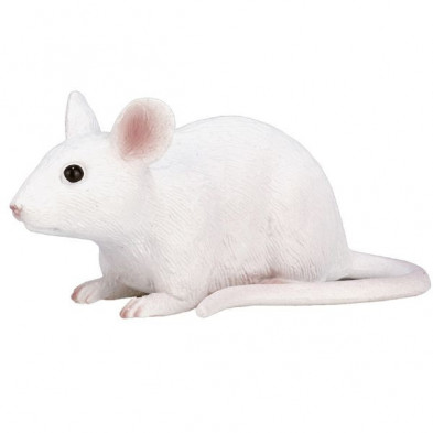 Imagen ratón blanco 6.5cm
