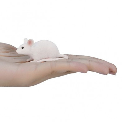 imagen 2 de ratón blanco 6.5cm