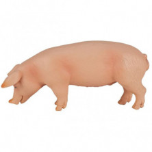 Imagen cerdo comiendo 9.8cm
