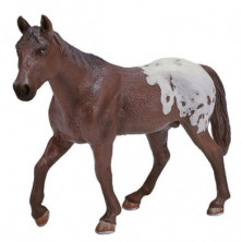 Imagen caballo semental appaloosa castaño 13.5cm