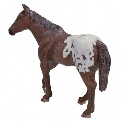 imagen 1 de caballo semental appaloosa castaño 13.5cm