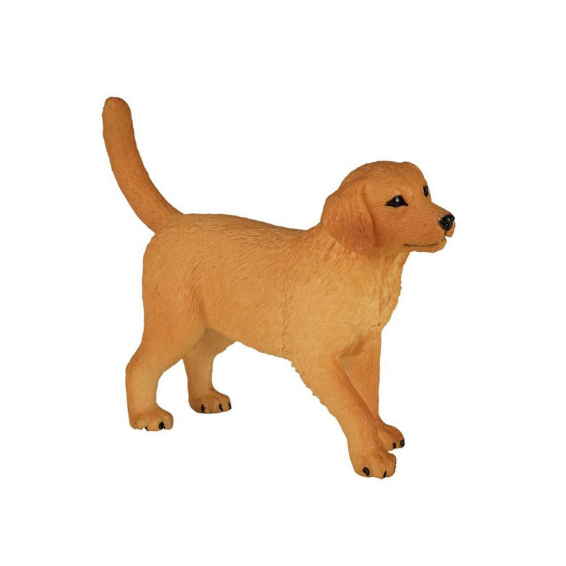 Imagen perro golden retriever cachorro 7.5cm