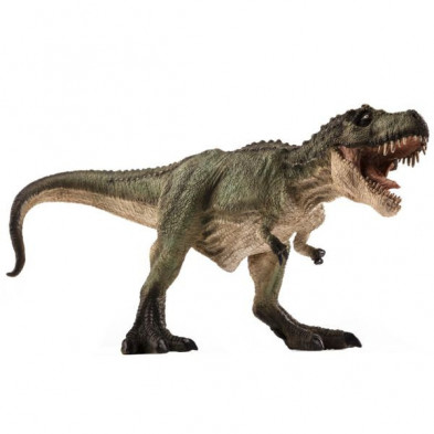 Imagen dinosaurio tyrannosaurus caza verde 25cm
