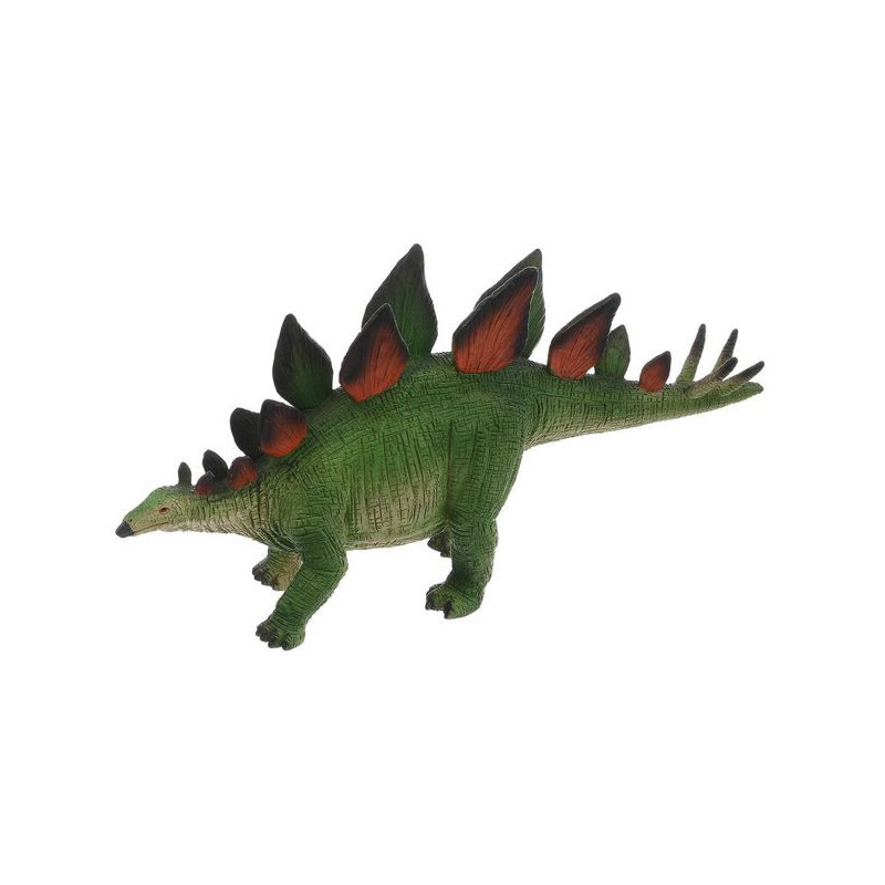 Imagen dinosaurio stegosaurus verde 20cm