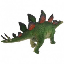 imagen 1 de dinosaurio stegosaurus verde 20cm