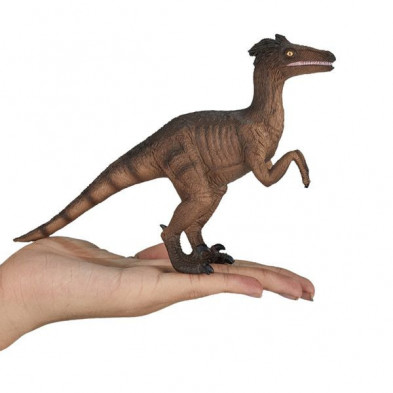 imagen 3 de dinosaurio velociraptor 19cm