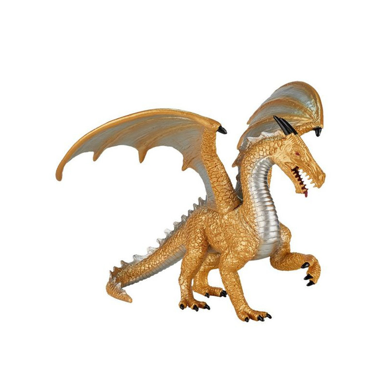 Imagen dragón dorado 16cm