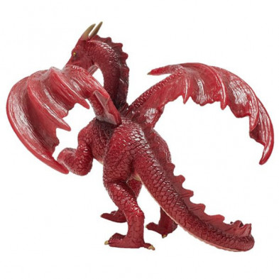 imagen 2 de dragón rojo 16cm