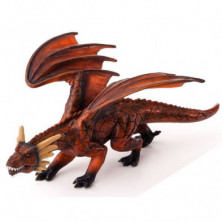 Imagen dragón de fuego articulado 21cm