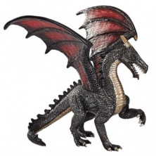 Imagen dragón de acero 16cm