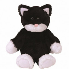 PELUCHE GATO B&W 23CM TY