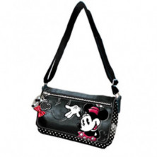 MINNIE BOLSO MINI SHOULDER BLACK 26X20CM