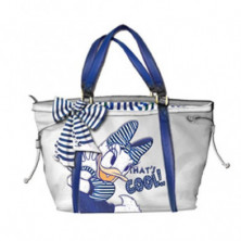 Imagen daisy fashion bag 2 blue 32x26cm