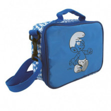 PITUFOS BOLSA ISOTERMO AZUL 25X18X8CM