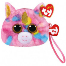 PELUCHE MONEDERO UNICORNIO FANTASIA WRISTLET TY