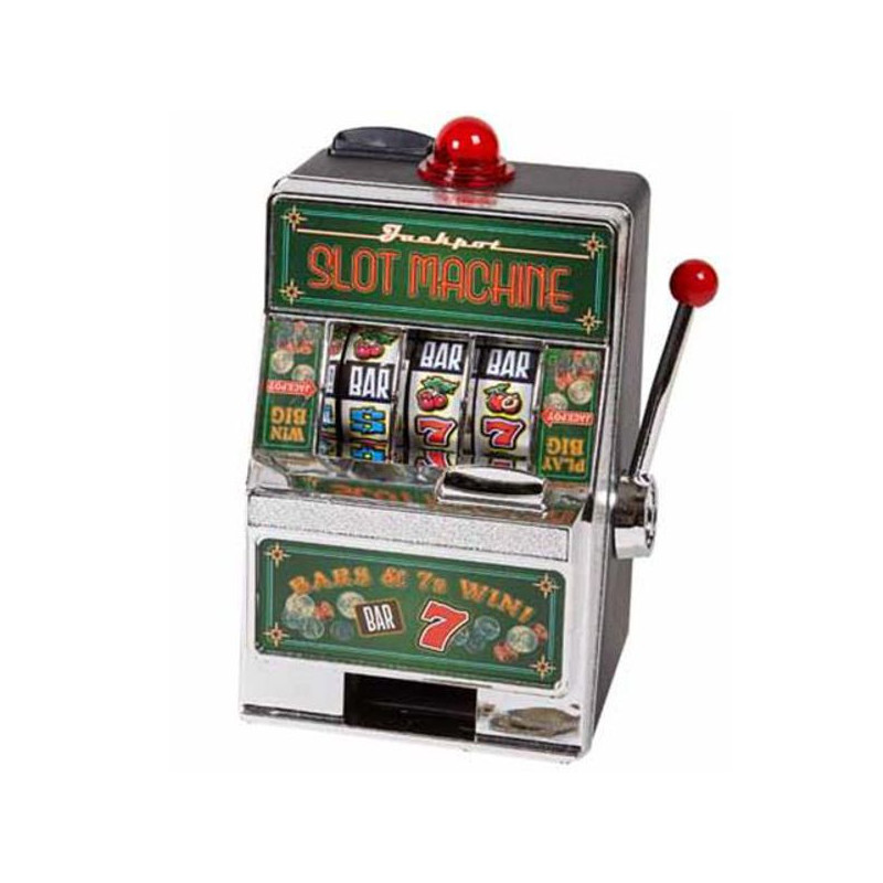 Imagen hucha mini tragaperras slot machine