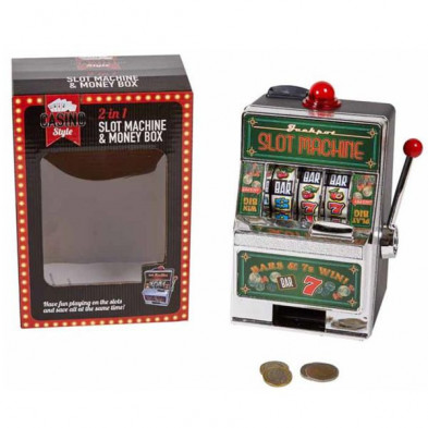imagen 1 de hucha mini tragaperras slot machine