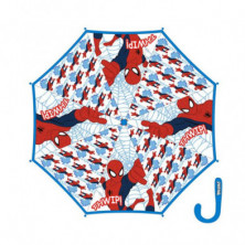 Imagen paraguas spiderman manual burbuja mat.eva t.46/8