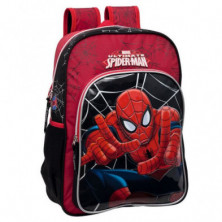 MOCHILA ESCOLAR SPIDERMAN 42CM ADAPTABLE