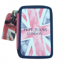 Imagen plumier 3 compartimentos pepe jeans union