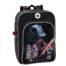 MOCHILA ESCOLAR STAR WARS 42CM