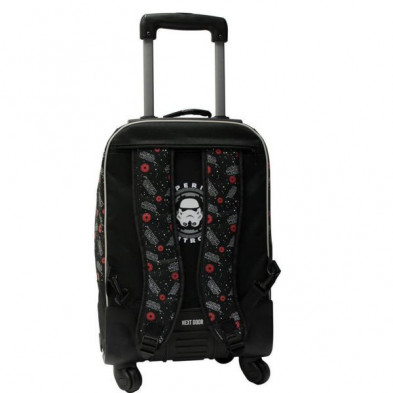 imagen 2 de trolley mochila 4 ruedas star wars