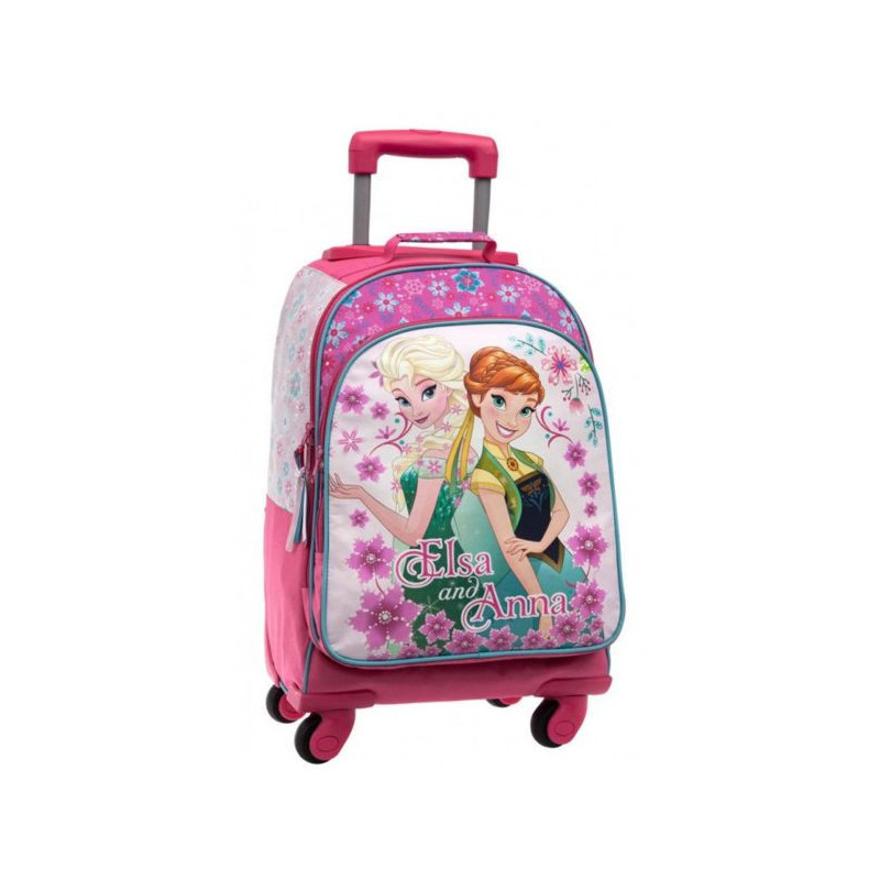 Imagen trolley mochila 4 ruedas frozen fever