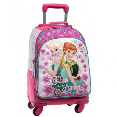 Imagen trolley mochila 4 ruedas frozen fever