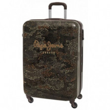 Imagen trolley abs 55cm 4rueda c/bols pepe jeans ilford