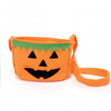 BOLSO CALABAZA 14X21CM HALLOWEEN