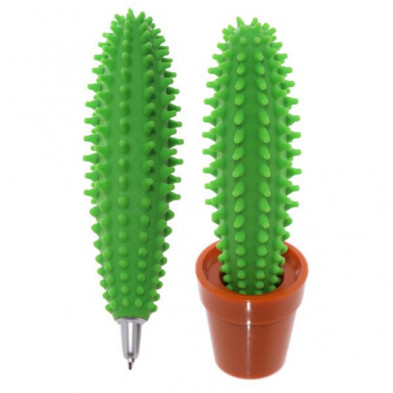 imagen 1 de bolígrafo forma cactus 13cm