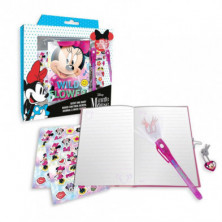 Imagen diario con boligrafo mágico minnie mouse