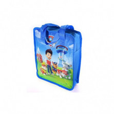 Imagen bolsa rectangular asa paw patrol azul