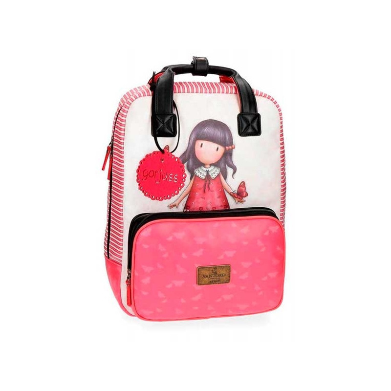 Imagen mochila portaordenador gorjuss 40cm. time to fly