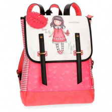 Imagen mochila portaordenador gorjuss 38cm. time to fly