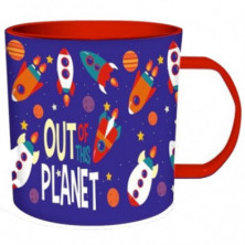 TAZA PARA MICROONDAS OUT OF THIS PLANET 340ML