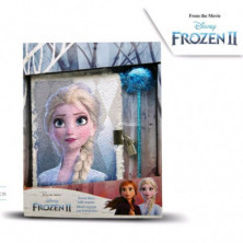 Imagen diario frozen 2 dequins con boligrafo