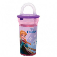 CANTIMPLORA CON PAJITA FROZEN 400ML