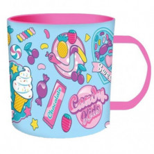 Imagen taza para microondas candy kids 340ml