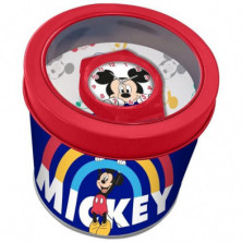 imagen 1 de reloj analógico en caja de metal mickey mouse