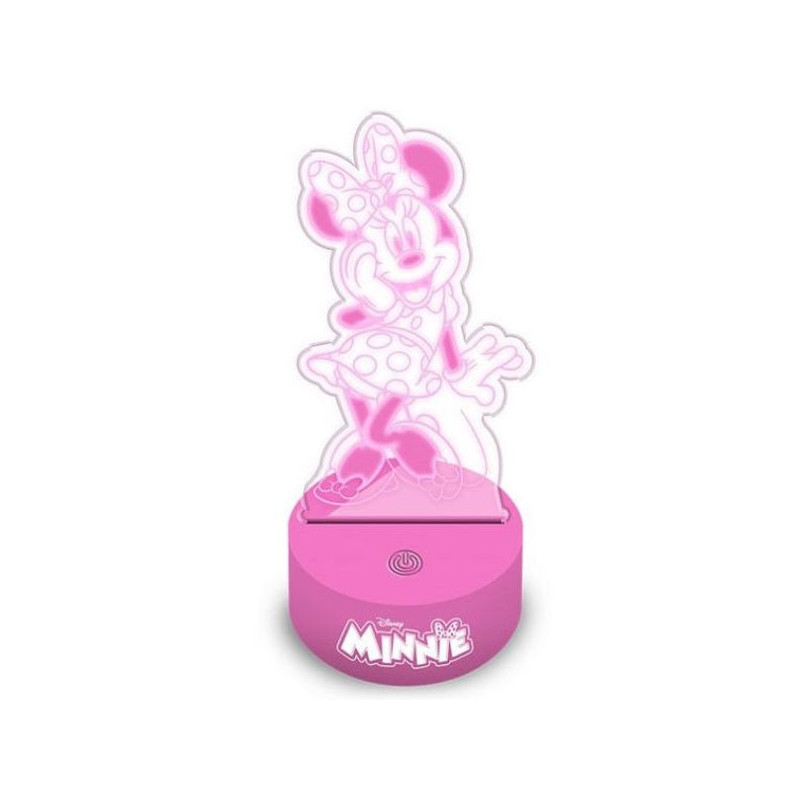 Imagen lámpara led 3d minnie mouse